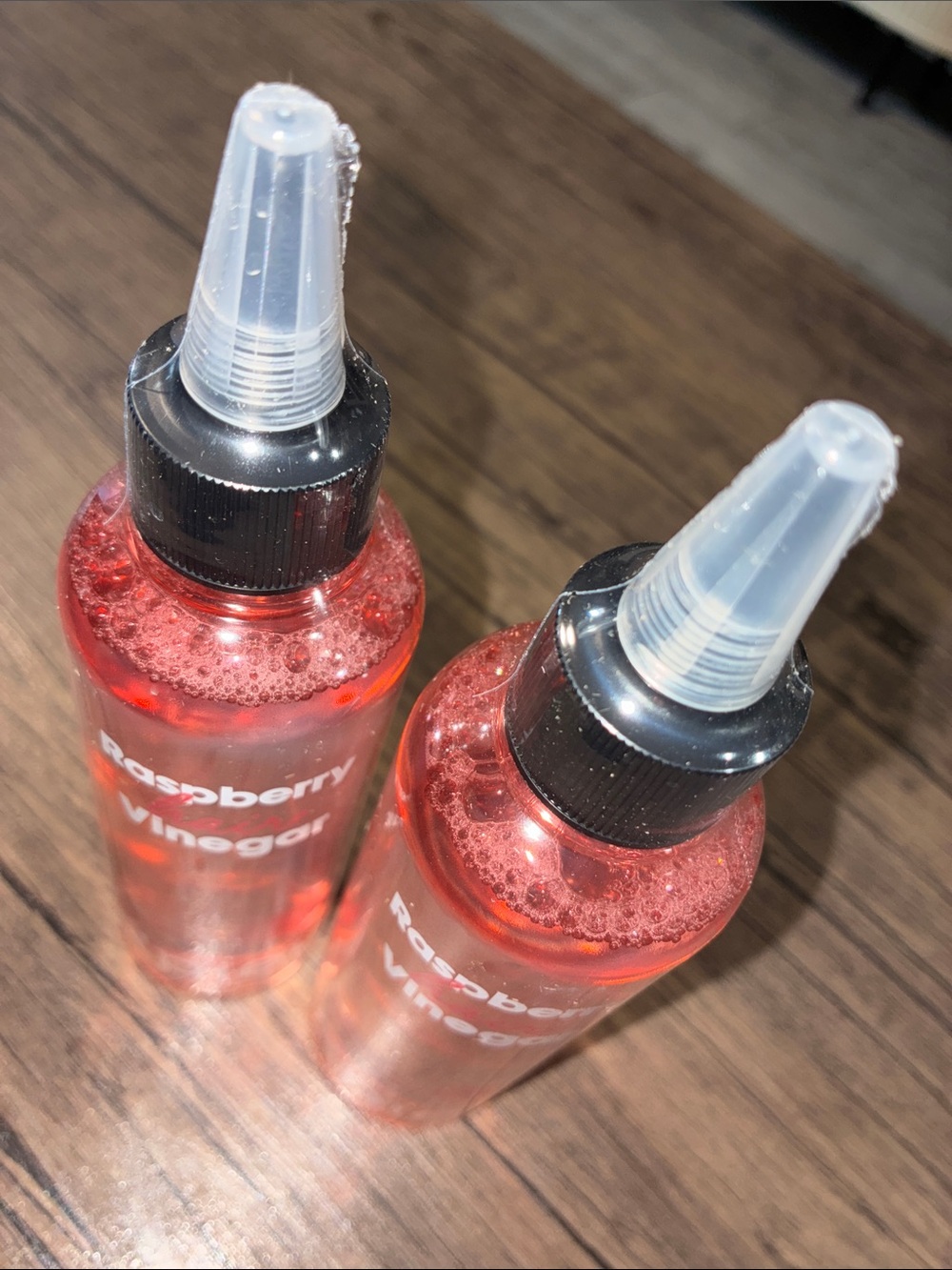 2 Raspberry Hair Vinegar - Rose Pink Refreshing Rinse - Picture 3 of 4